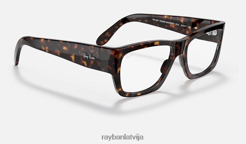 nomadu optika pulēta havana F0L86X2441 vīriešiem Ray-Ban brilles