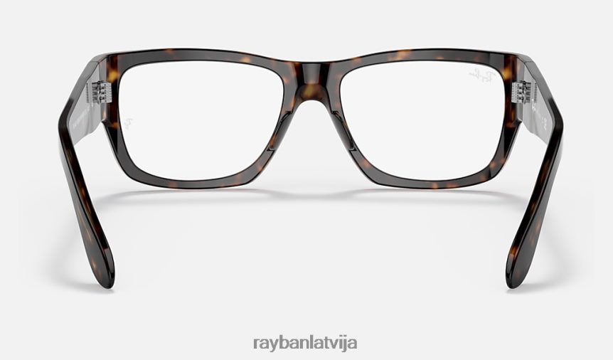 nomadu optika pulēta havana F0L86X2441 vīriešiem Ray-Ban brilles
