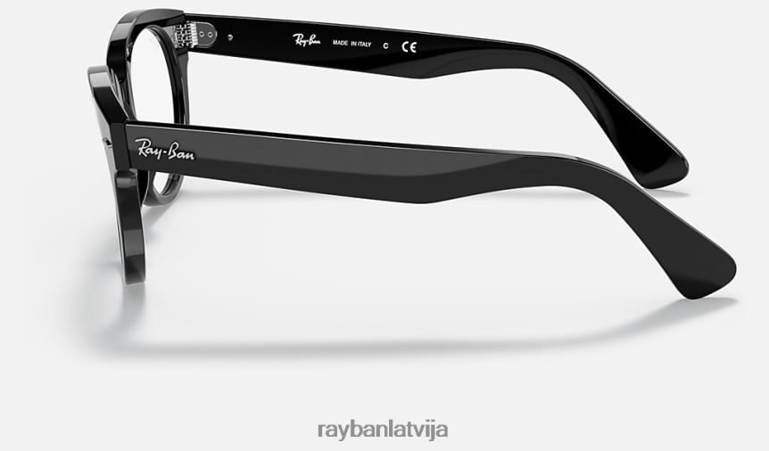 orion optika pulēta melna F0L86X1644 vīriešiem Ray-Ban brilles