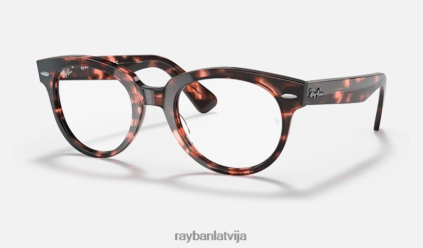 orion optika pulēta rozā havana F0L86X1645 vīriešiem Ray-Ban brilles