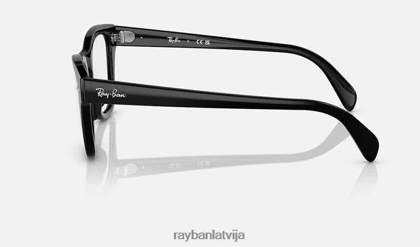 rb0707 optika pulēta melna F0L86X1781 vīriešiem Ray-Ban brilles