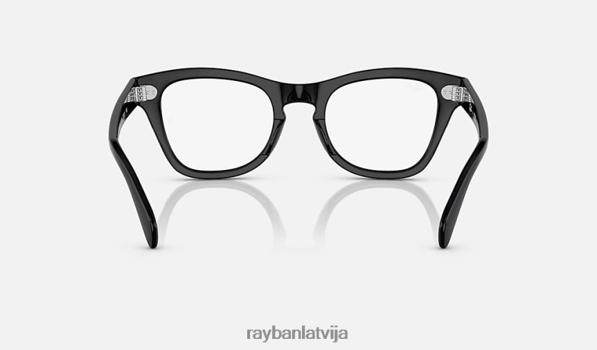 rb0707 optika pulēta melna F0L86X1781 vīriešiem Ray-Ban brilles