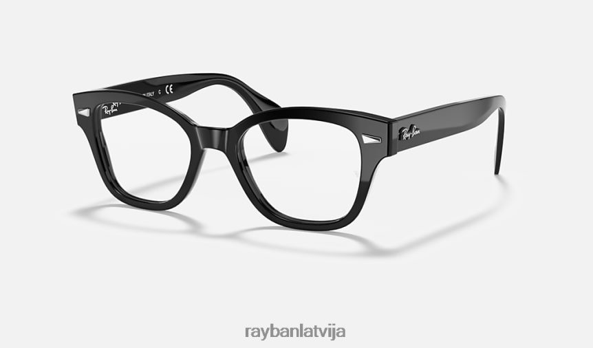 rb0880 optika pulēta melna F0L86X2136 vīriešiem Ray-Ban brilles