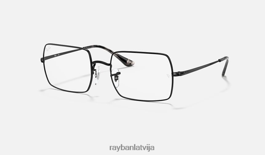 rb1969v taisnstūris pulēta melna F0L86X2364 vīriešiem Ray-Ban brilles