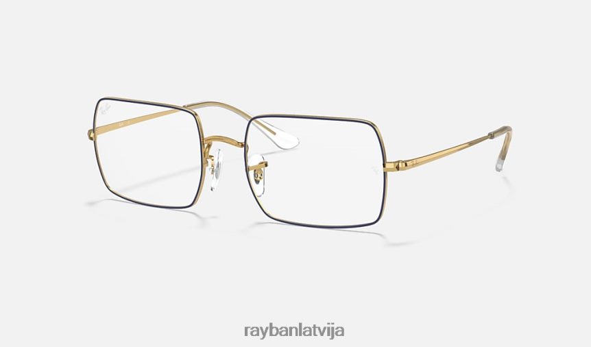 rb1969v taisnstūris pulēta zila F0L86X2365 vīriešiem Ray-Ban brilles