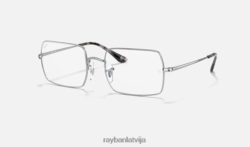rb1969v taisnstūris pulēts sudrabs F0L86X2363 vīriešiem Ray-Ban brilles