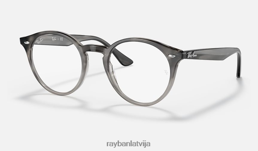rb2180v optika pulēta pelēka havana F0L86X1627 vīriešiem Ray-Ban brilles