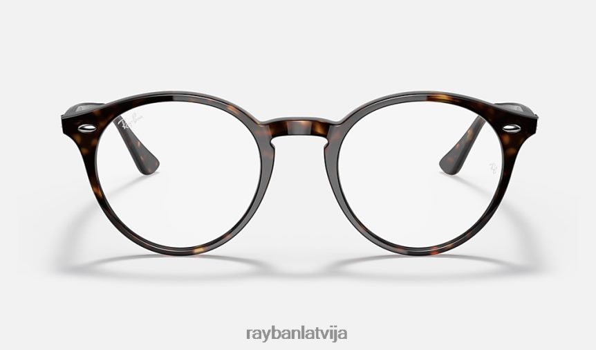 rb2180v optika pulēta tumša havana F0L86X1632 vīriešiem Ray-Ban brilles