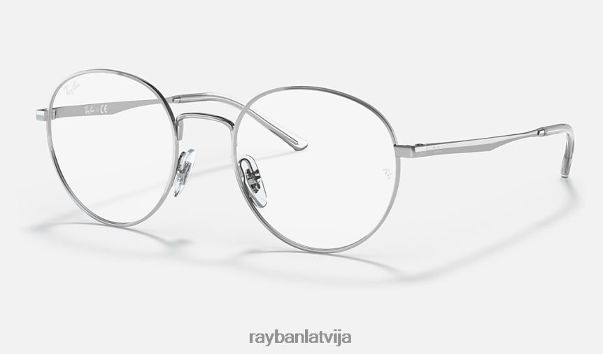 rb3681 optika pulēts sudrabs F0L86X1961 vīriešiem Ray-Ban brilles