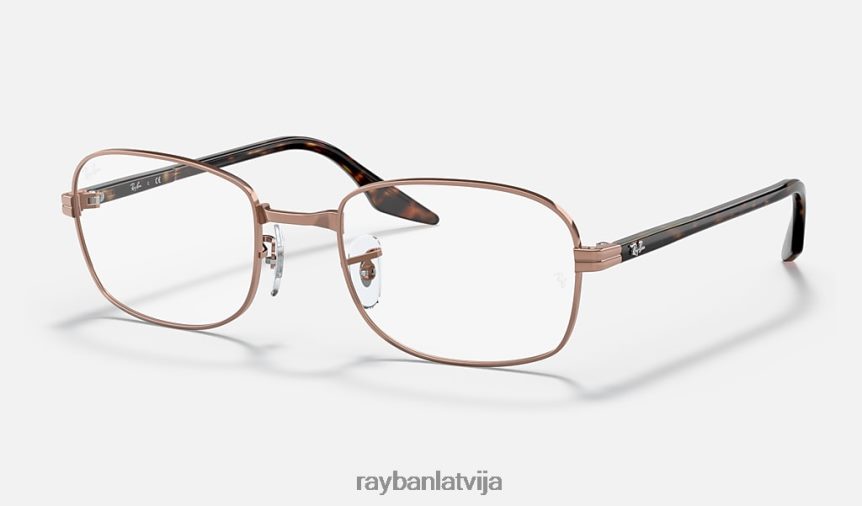 rb3690 optika pulēts varš F0L86X2088 vīriešiem Ray-Ban brilles