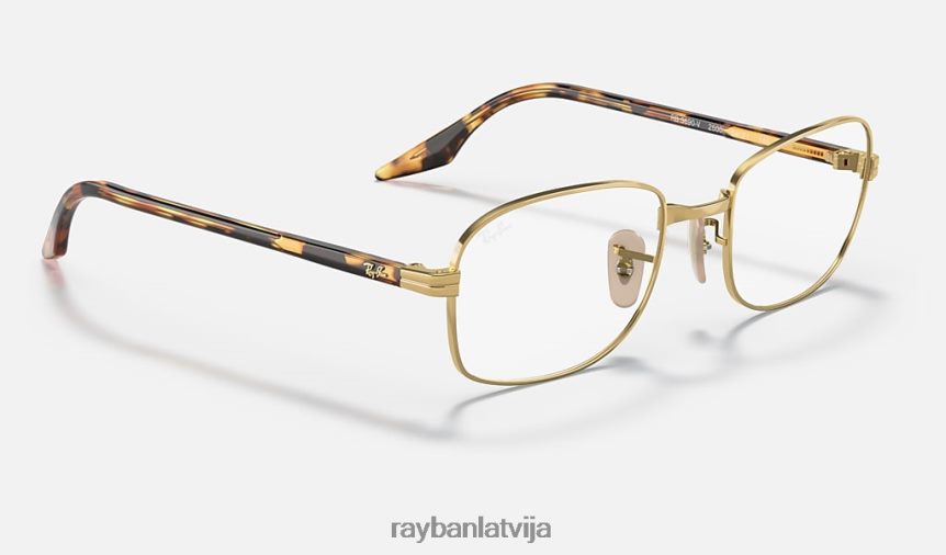 rb3690 optika pulēts zelts F0L86X2086 vīriešiem Ray-Ban brilles