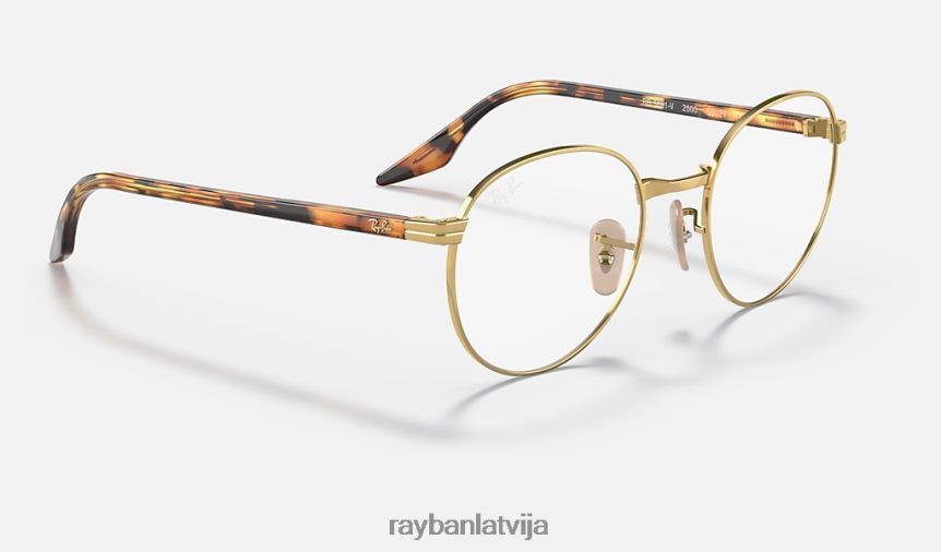 rb3691 optika pulēts zelts F0L86X1993 vīriešiem Ray-Ban brilles