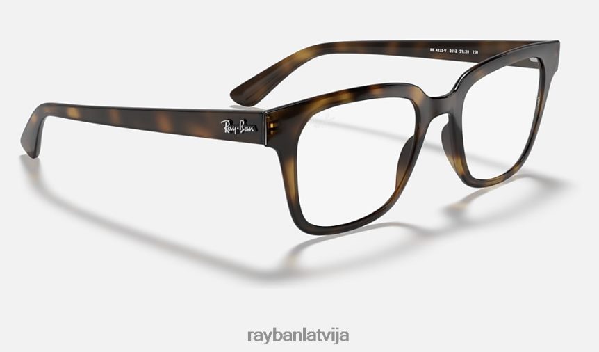 rb4323v optika pulēta havana F0L86X1656 vīriešiem Ray-Ban brilles