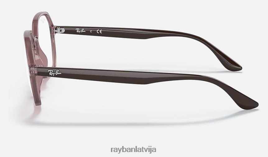 rb4361 optika pulēta caurspīdīga violeta F0L86X1904 vīriešiem Ray-Ban brilles