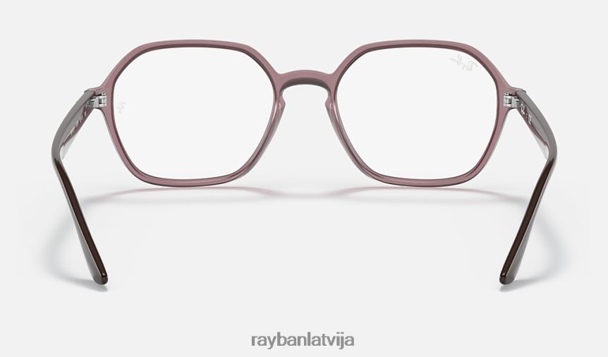 rb4361 optika pulēta caurspīdīga violeta F0L86X1904 vīriešiem Ray-Ban brilles