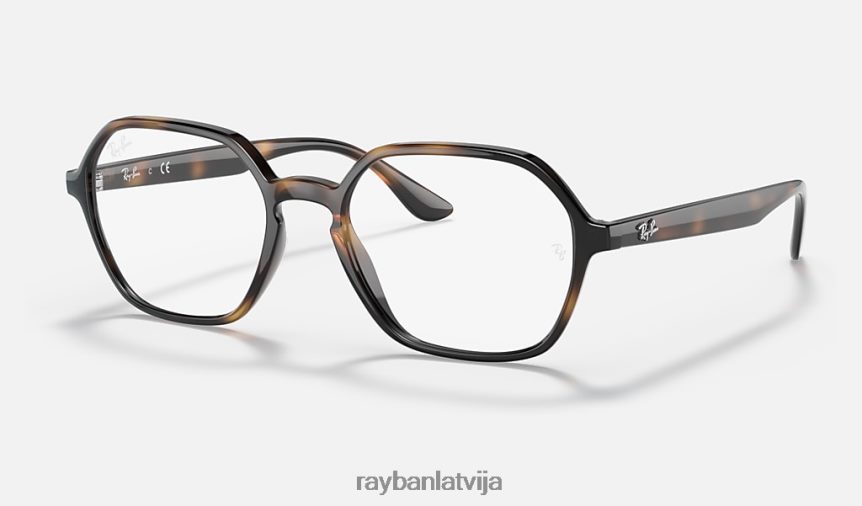 rb4361 optika pulēta havana F0L86X1905 vīriešiem Ray-Ban brilles