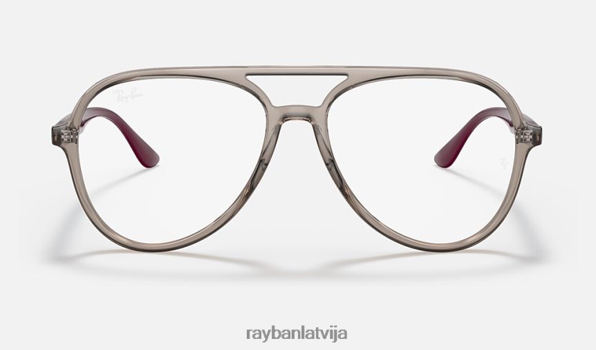 rb4376v optika pulēta caurspīdīga pelēka F0L86X1806 vīriešiem Ray-Ban brilles
