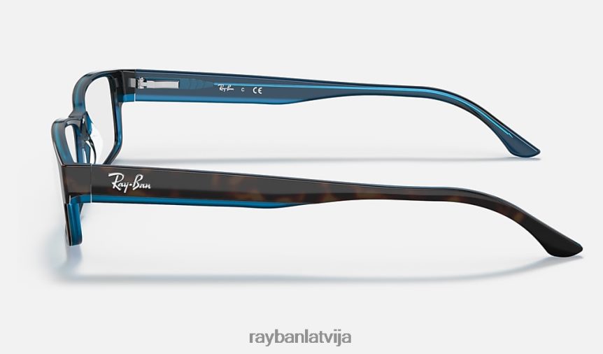 rb5114 optika pulēta havana uz zila F0L86X2247 vīriešiem Ray-Ban brilles