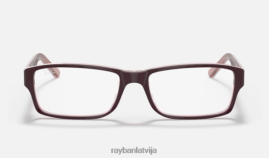 rb5169 optika pulēta caurspīdīga brūna F0L86X1775 vīriešiem Ray-Ban brilles
