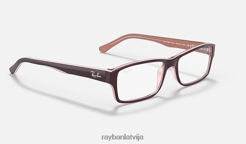 rb5169 optika pulēta caurspīdīga brūna F0L86X1775 vīriešiem Ray-Ban brilles