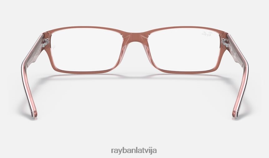 rb5169 optika pulēta caurspīdīga brūna F0L86X1775 vīriešiem Ray-Ban brilles