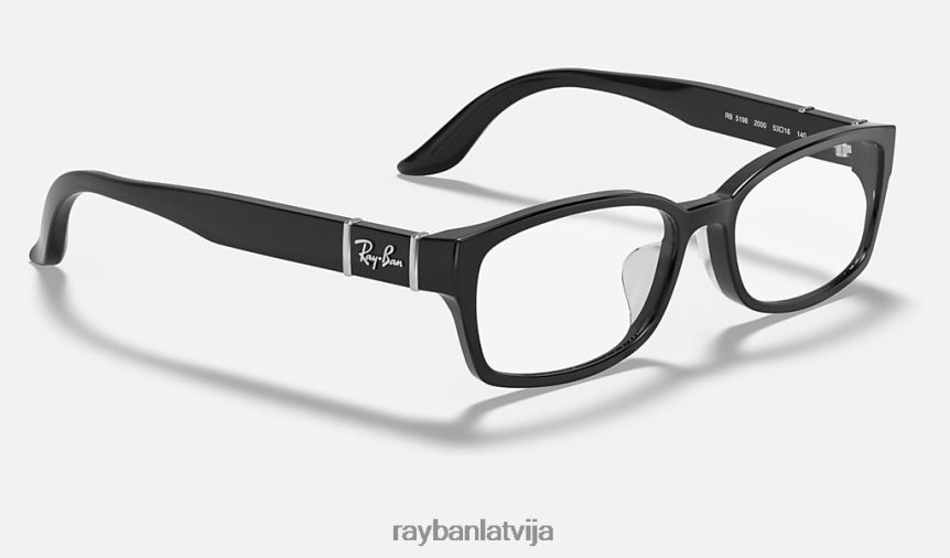 rb5198 optika pulēta melna F0L86X2476 vīriešiem Ray-Ban brilles