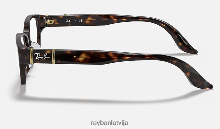 rb5198 optika pulēts bruņurupucis F0L86X2477 vīriešiem Ray-Ban brilles