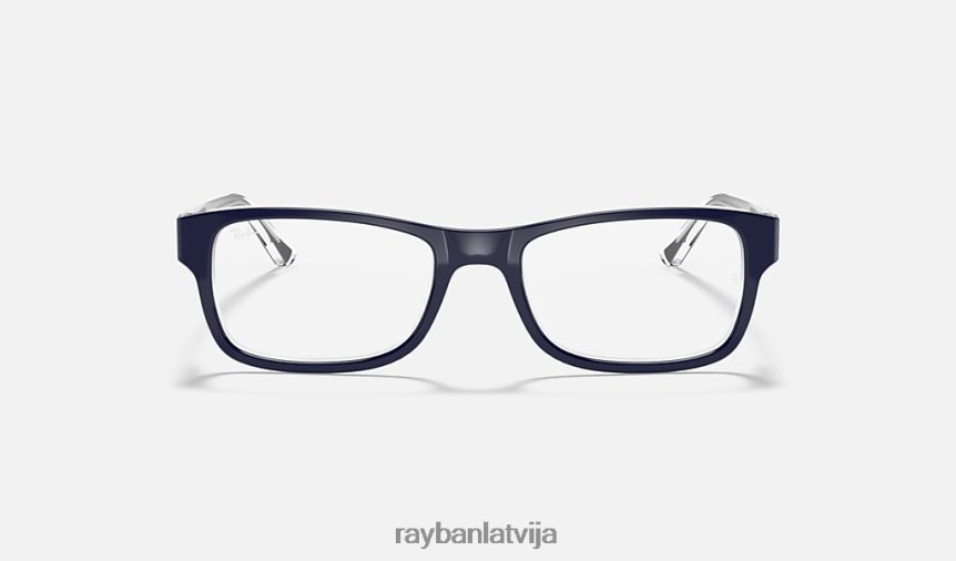 rb5268 pulēta zila uz caurspīdīga F0L86X2237 vīriešiem Ray-Ban brilles