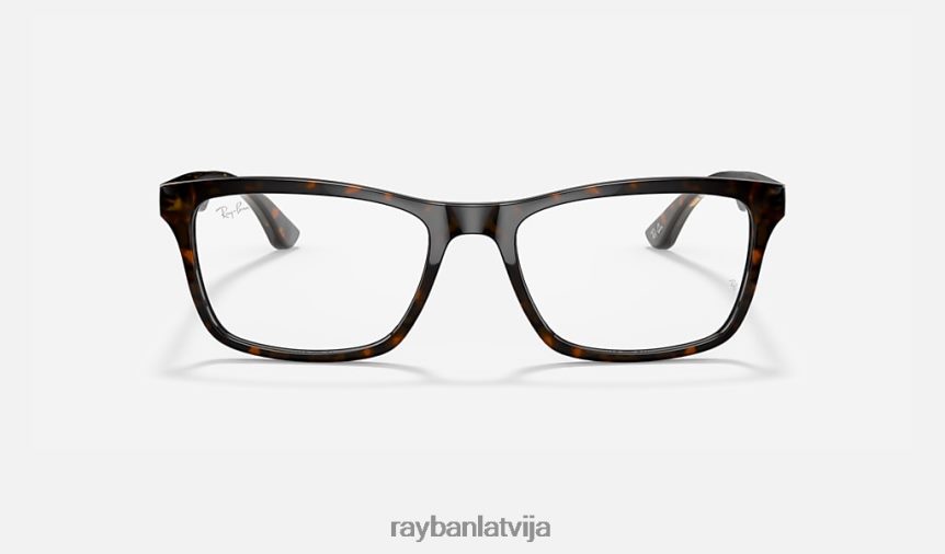rb5279 optika pulēta tumša havana F0L86X1734 vīriešiem Ray-Ban brilles
