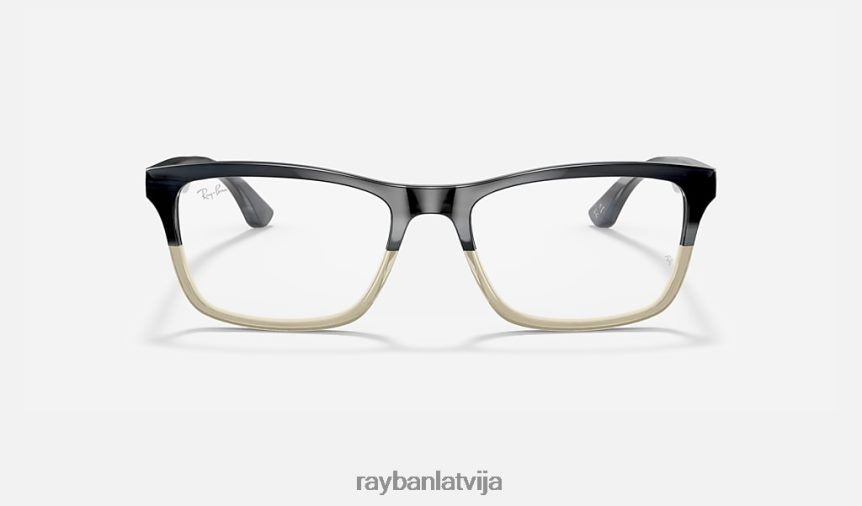 rb5279 optika pulēts pelēks rags F0L86X1736 vīriešiem Ray-Ban brilles