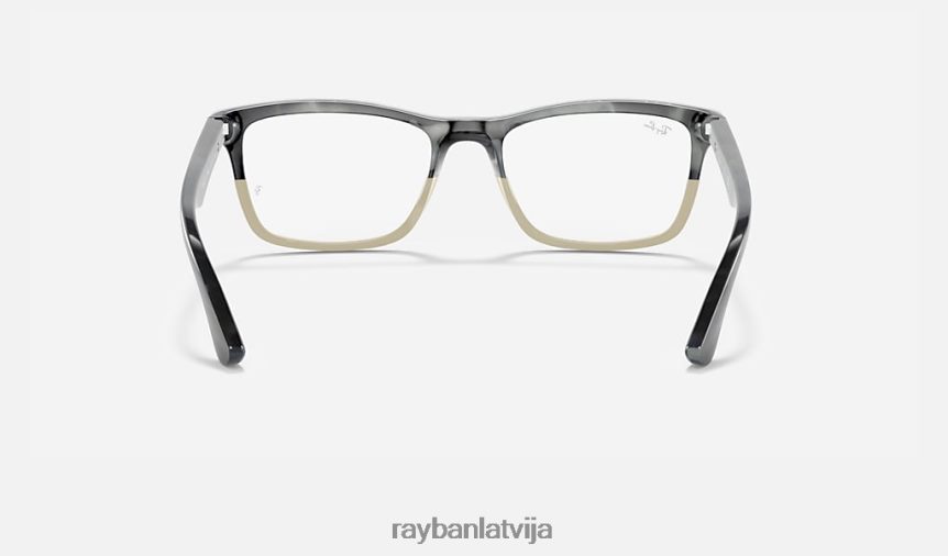 rb5279 optika pulēts pelēks rags F0L86X1736 vīriešiem Ray-Ban brilles