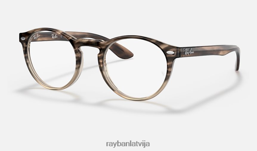 rb5283 optika pulēta brūna havana F0L86X2006 vīriešiem Ray-Ban brilles