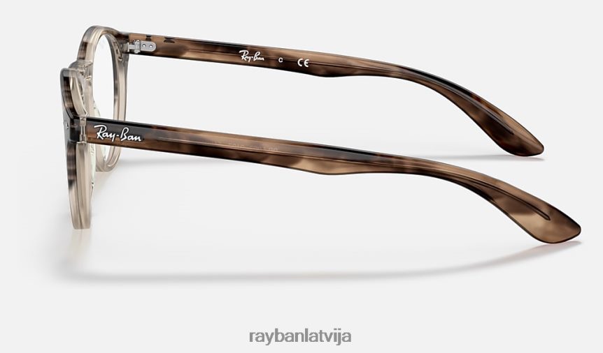 rb5283 optika pulēta brūna havana F0L86X2006 vīriešiem Ray-Ban brilles