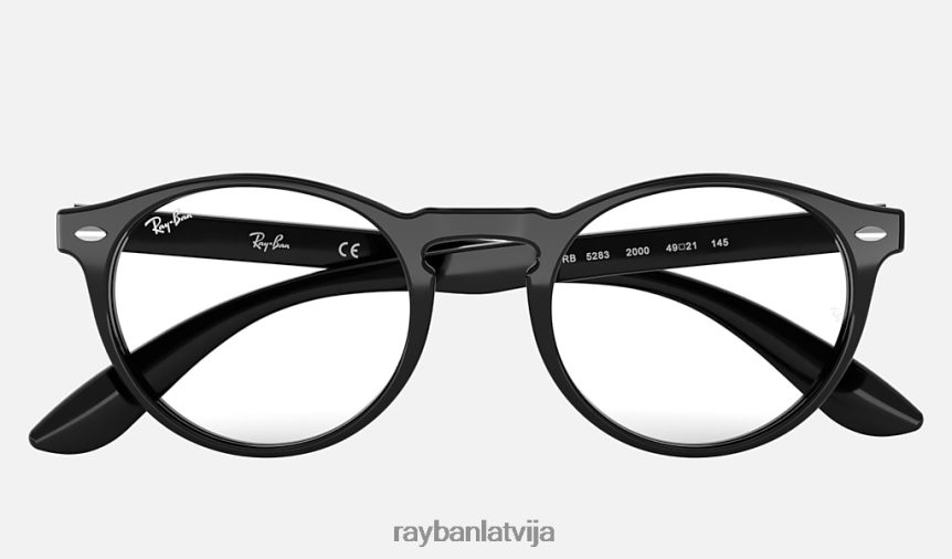 rb5283 optika pulēta melna F0L86X2002 vīriešiem Ray-Ban brilles