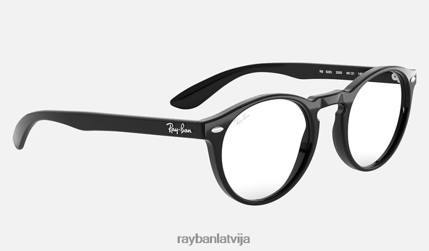 rb5283 optika pulēta melna F0L86X2002 vīriešiem Ray-Ban brilles
