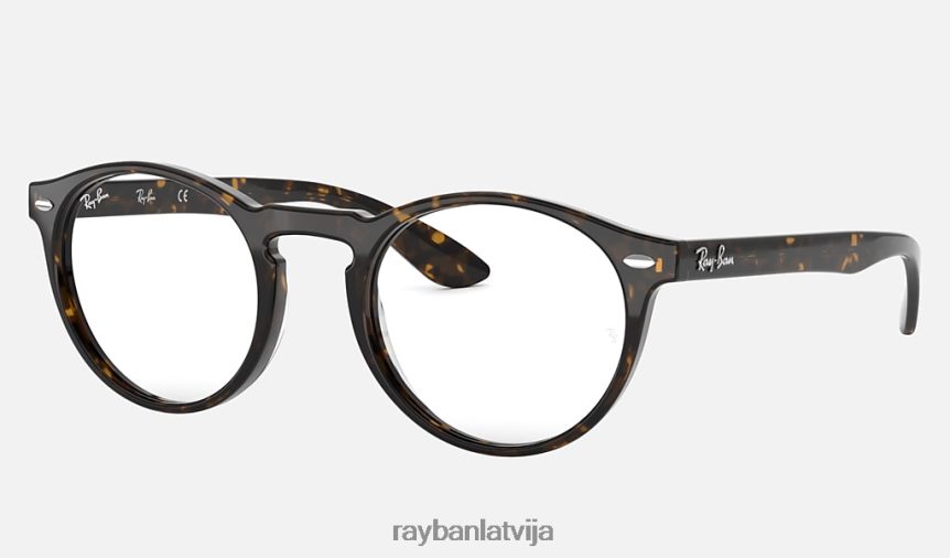 rb5283 optika pulēta tumša havana F0L86X2003 vīriešiem Ray-Ban brilles