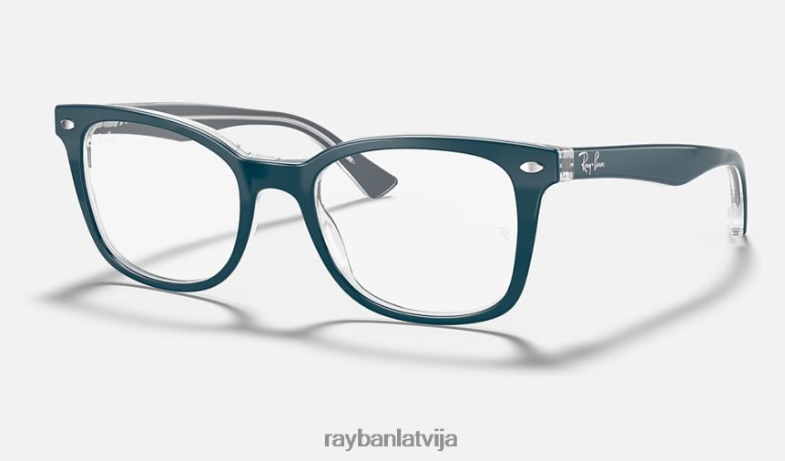 rb5285 optika pulēta tirkīza F0L86X1864 vīriešiem Ray-Ban brilles