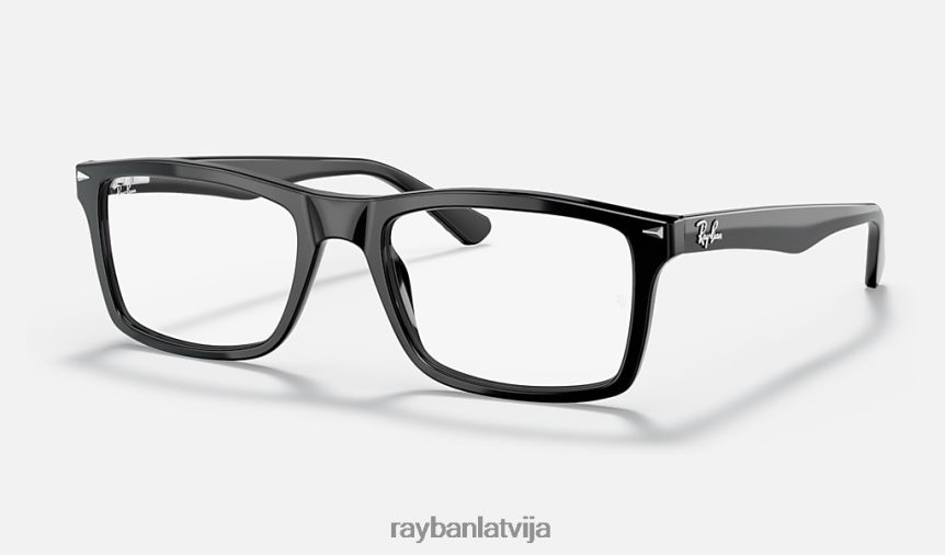 rb5287 optika pulēta melna F0L86X2244 vīriešiem Ray-Ban brilles