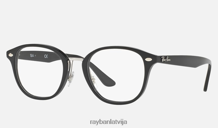 rb5355 optika pulēta melna F0L86X2510 vīriešiem Ray-Ban brilles