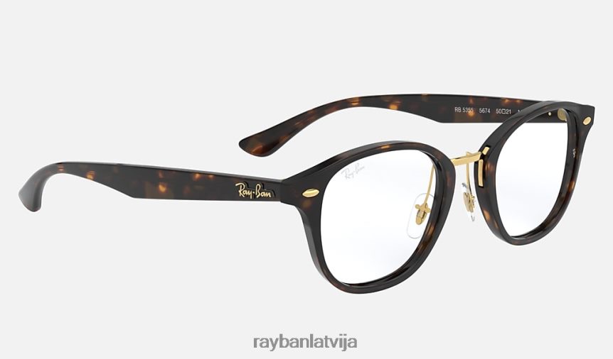 rb5355 optika pulēts bruņurupucis F0L86X2511 vīriešiem Ray-Ban brilles