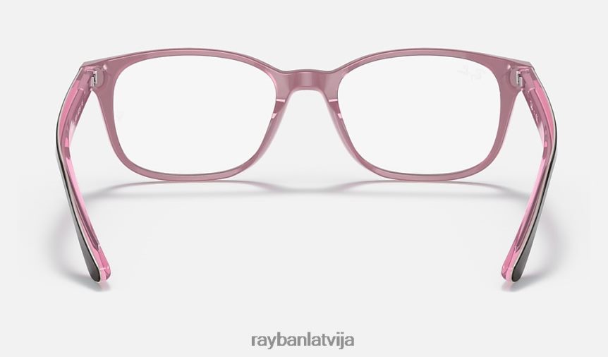 rb5375 optika pulēta brūna uz rozā F0L86X2054 vīriešiem Ray-Ban brilles