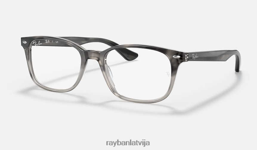 rb5375 optika pulēta pelēka havana F0L86X2056 vīriešiem Ray-Ban brilles