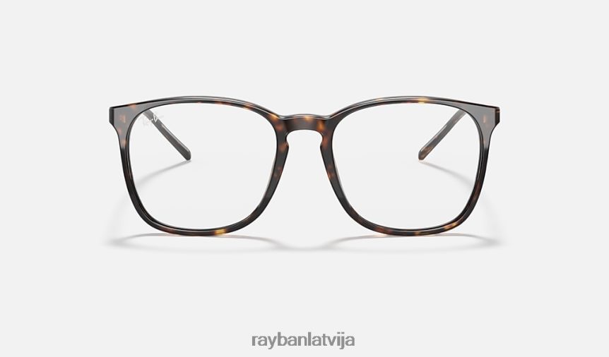 rb5387 optika pulēta havana F0L86X1590 vīriešiem Ray-Ban brilles