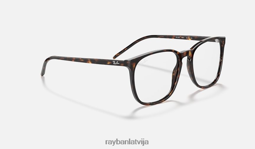 rb5387 optika pulēta havana F0L86X1590 vīriešiem Ray-Ban brilles