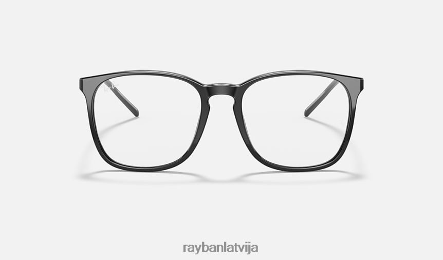 rb5387 optika pulēta melna F0L86X1584 vīriešiem Ray-Ban brilles