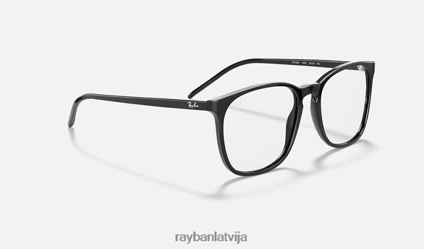 rb5387 optika pulēta melna F0L86X1584 vīriešiem Ray-Ban brilles