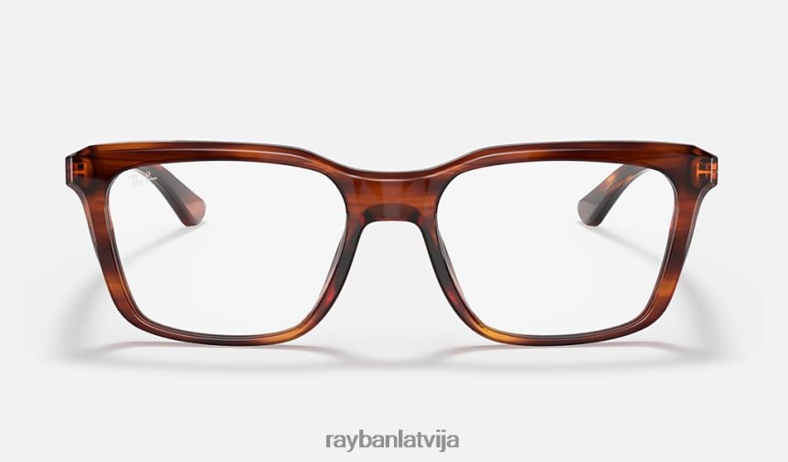 rb5391 optika pulēta svītraina havana F0L86X2454 vīriešiem Ray-Ban brilles