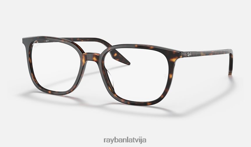 rb5406 optika pulēta havana F0L86X2033 vīriešiem Ray-Ban brilles