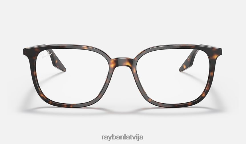 rb5406 optika pulēta havana F0L86X2033 vīriešiem Ray-Ban brilles