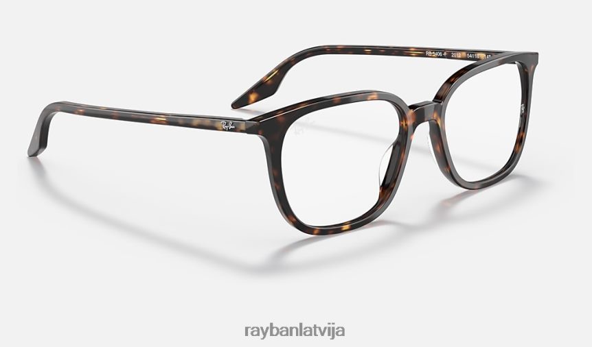 rb5406 optika pulēta havana F0L86X2033 vīriešiem Ray-Ban brilles